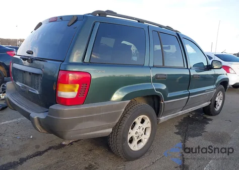 2000 Jeep Grand Cherokee Laredo из США, поврежденный, VIN 1J4GW48S8YC219934